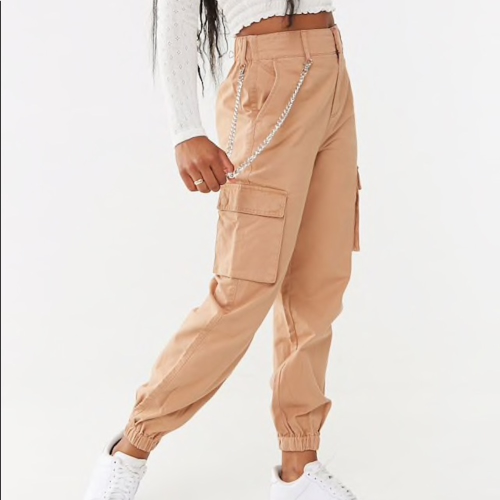 Londyn Wallet Chain Cargo Joggers